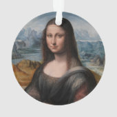 Leonardo da Vinci| Mona Lisa Ornament (Rückseite)