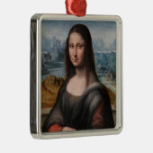 Leonardo da Vinci| Mona Lisa Ornament Aus Metall (Rechts)