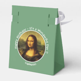 Leonardo da Vinci Mona Lisa Party Collection Geschenkschachtel