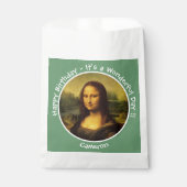 Leonardo da Vinci Mona Lisa Party Collection Geschenktütchen (Vorderseite)