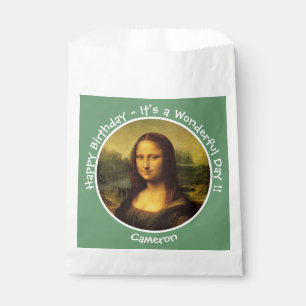 Leonardo da Vinci Mona Lisa Party Collection Geschenktütchen