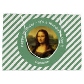 Leonardo da Vinci Mona Lisa Party Collection Große Geschenktüte (Rückseite)