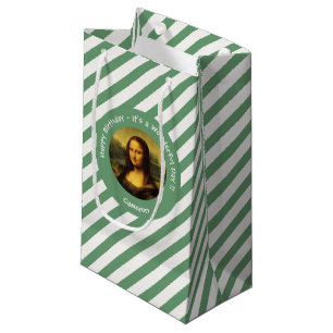 Leonardo da Vinci Mona Lisa Party Collection Kleine Geschenktüte