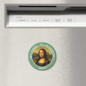 Leonardo da Vinci Mona Lisa Party Collection Magnet (In Situ (Geschirrspüler))