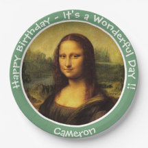 Leonardo da Vinci Mona Lisa Party Kollektion