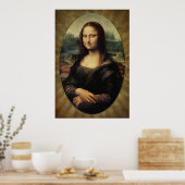 Leonardo da Vinci - Mona Lisa Poster (Küche)