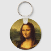 Leonardo Da Vinci Mona Lisa Schlüsselanhänger (Vorderseite)