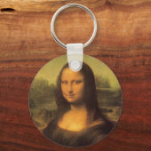 Leonardo Da Vinci' Mona Lisa Schlüsselanhänger (Vorderseite)