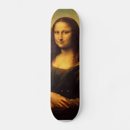 Leonardo da Vinci - Mona Lisa Skateboard (Vorderseite)
