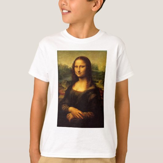 Leonardo Da Vinci Mona Lisa T-Shirt (Vorderseite)