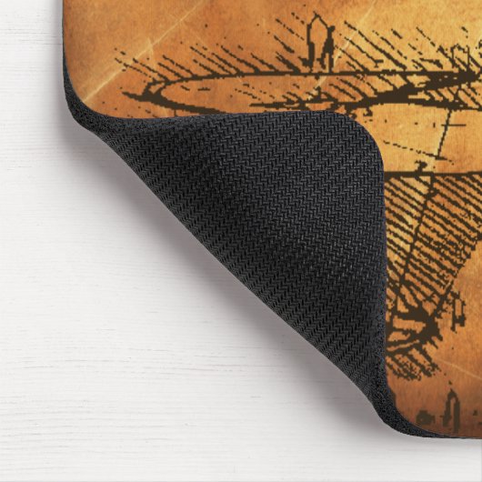 Leonardo da Vinci Mousepad (Ecke)