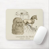 Leonardo da Vinci Mousepad (Mit Mouse)