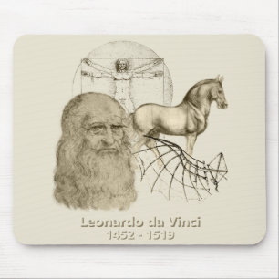 Leonardo da Vinci Mousepad