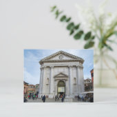 Leonardo da Vinci Museum Venice Italy Postkarte (Stehend Vorderseite)