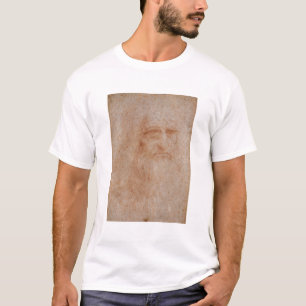 Leonardo Da Vinci, mutmaßliches Selbstportrait T-Shirt