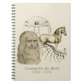 Leonardo da Vinci Notizblock (Vorderseite)