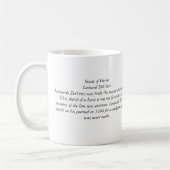 Leonardo da Vinci PferdeTasse Kaffeetasse (Links)