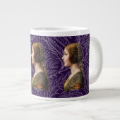 Leonardo da Vinci Portrait La Bella Principessa Jumbo-Tasse (Vorderseite Rechts)