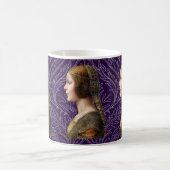 Leonardo da Vinci Portrait La Bella Principessa Kaffeetasse (Mittel)