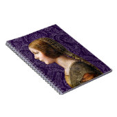 Leonardo da Vinci Portrait La Bella Principessa Notizblock (Rechte Seite)