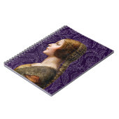 Leonardo da Vinci Portrait La Bella Principessa Notizblock (Linke Seite)