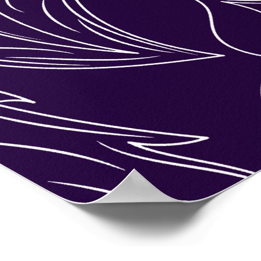 Leonardo da Vinci Portrait La Bella Principessa Poster (Ecke)