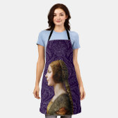 Leonardo da Vinci Portrait La Bella Principessa Schürze (Getragen)
