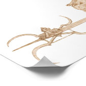 Leonardo da Vinci Poster (Ecke)