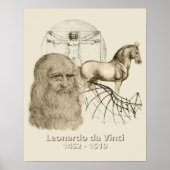 Leonardo da Vinci Poster (Vorne)
