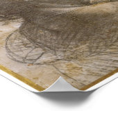 Leonardo da Vinci Poster (Ecke)