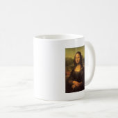 Leonardo Da Vinci’s Mona Lisa Kaffeetasse (VorderseiteRechts)