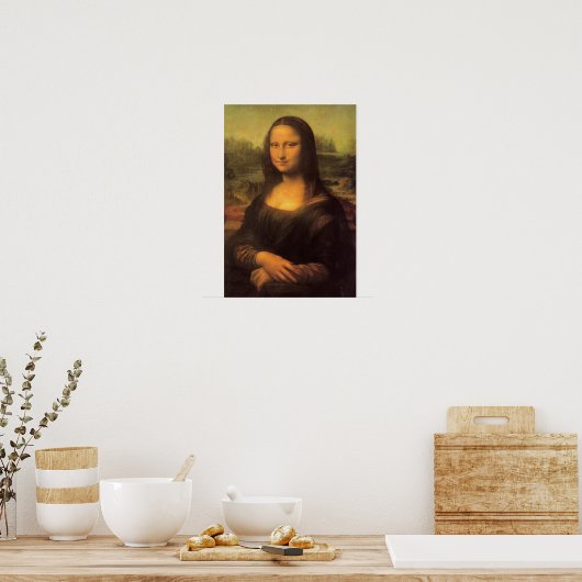 Leonardo Da Vinci’s Mona Lisa Poster (Küche)