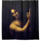 Leonardo da Vinci – Saint John the Baptist Duschvorhang (Vorderseite)