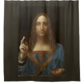 Leonardo da Vinci – Salvator Mundi Duschvorhang (Vorderseite)