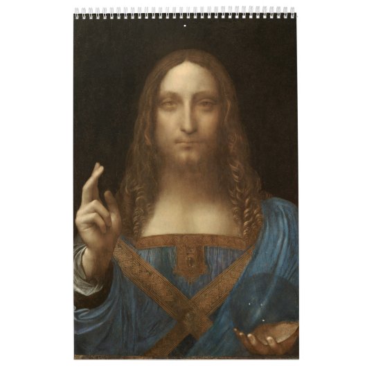 Leonardo da Vinci – Salvator Mundi Kalender (Titelbild)