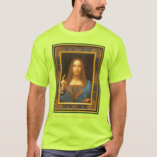Leonardo da Vinci Salvator Mundi Safety T - Shirt (Vorderseite)