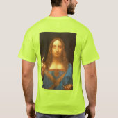 Leonardo da Vinci Salvator Mundi Safety T - Shirt (Rückseite)