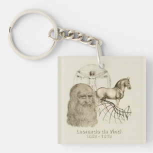 Leonardo da Vinci Schlüsselanhänger