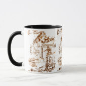 Leonardo da Vinci skizzierte Kaffee-Tasse Tasse (Links)