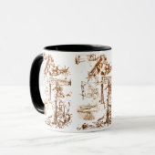 Leonardo da Vinci skizzierte Kaffee-Tasse Tasse (Vorderseite Links)