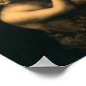 Leonardo Da Vinci - St. John The Baptist Poster (Ecke)