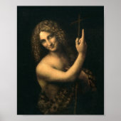Leonardo Da Vinci - St. John The Baptist Poster (Vorne)