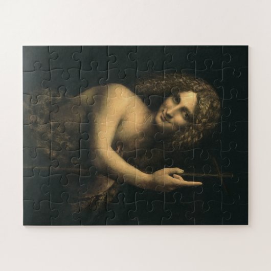 Leonardo Da Vinci - St. John The Baptist Puzzle (Horizontal)