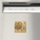 Leonardo Da Vinci - Studie über Anatomie Magnet (In Situ (Geschirrspüler))