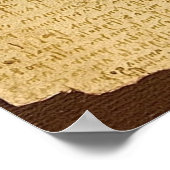 Leonardo Da Vinci - Studie über Anatomie Poster (Ecke)