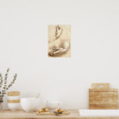 Leonardo da Vinci Study of Arms and Hands Poster (Küche)