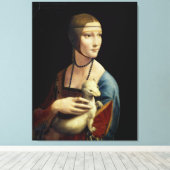 Leonardo da Vinci – The Lady with an Ermine Leinwanddruck (Insitu (Holzboden))