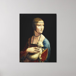 Leonardo da Vinci – The Lady with an Ermine Leinwanddruck