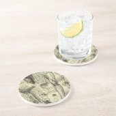 Leonardo da Vinci Vintage menschliche Anatomie Lar Untersetzer (Seite)