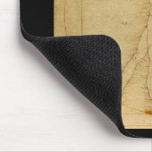 Leonardo da Vinci , Vitruvian Man Mousepad (Ecke)